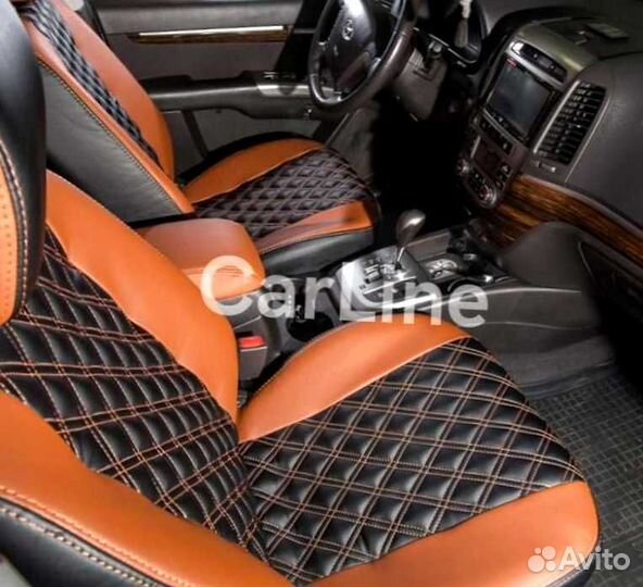 Чехлы на Hyundai Santa Fe, (II)