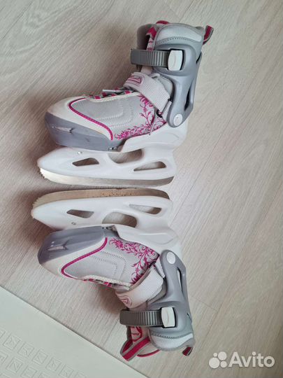 Коньки детские раздвижные 29-33