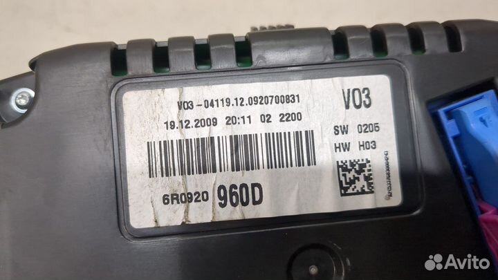 Щиток приборов Volkswagen Polo, 2010