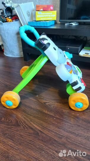 Игрушка Зебра ходунки Fisher Price