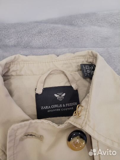 Плащ для девочки zara