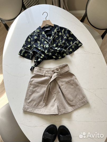 Джинсовые шорты карго 12 storeez