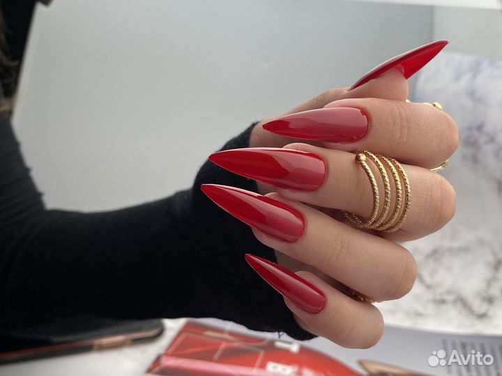 Маникюр Наращивание ногтей гель лак