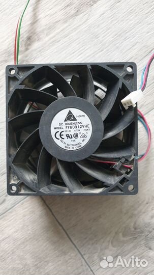 Кулер Delta 12V-0,75A