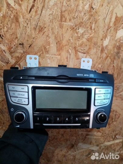 Штатная магнитола на hyundai ix35