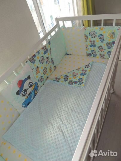 Комплект в кроватку для новорожденных