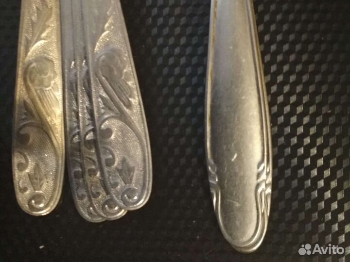 Ложки,вилки нержавеющая советские по 6 шт