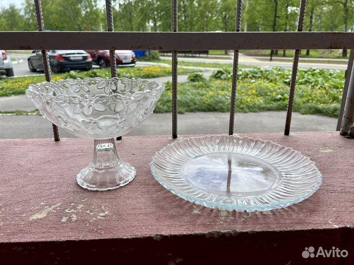 Фруктовница и блюдо