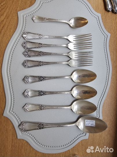 Серебряные приборы Модерн Киев 1950 годы
