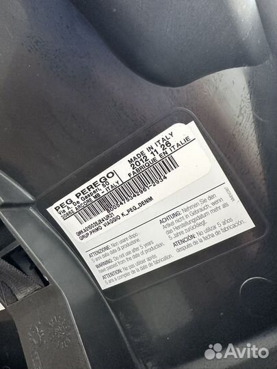 Автокресло peg perego primo viaggio