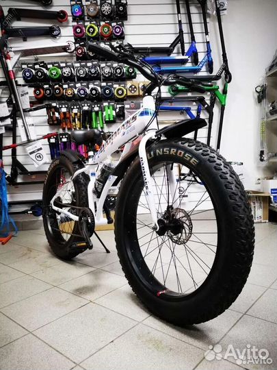 Фетбайк новый белый