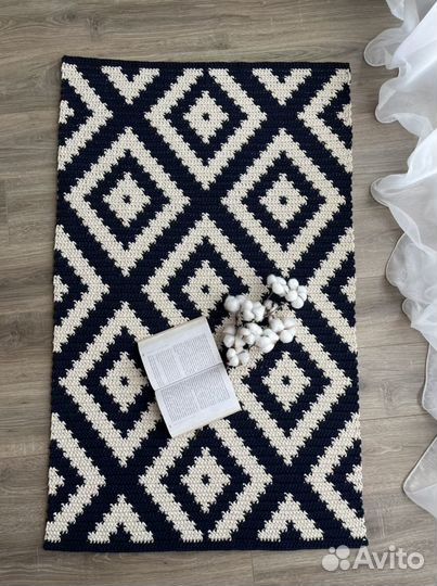 Ковёр ручной работы (х/б шнур)