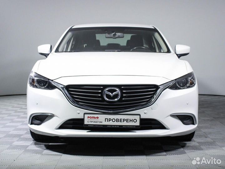 Mazda 6 2.5 AT, 2017, 123 218 км