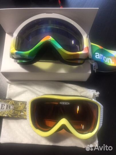Горнолыжные/сноубордические маски