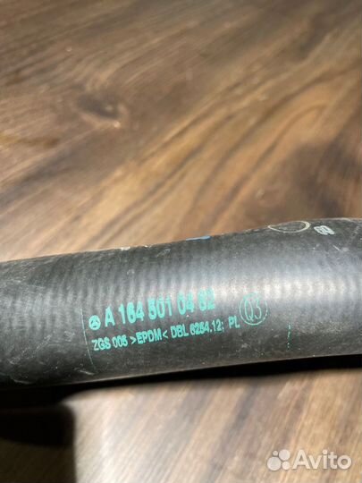 Патрубок радиатора верхний Mercedes-Benz M-Class