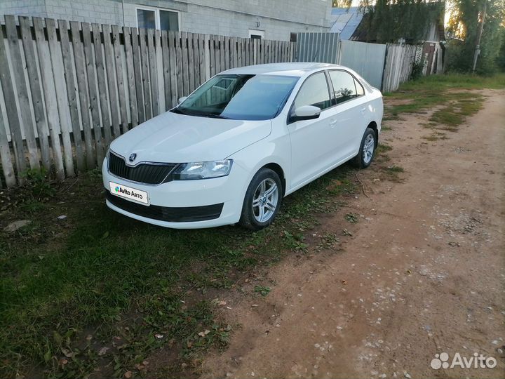 Skoda Rapid 1.6 МТ, 2019, 86 000 км
