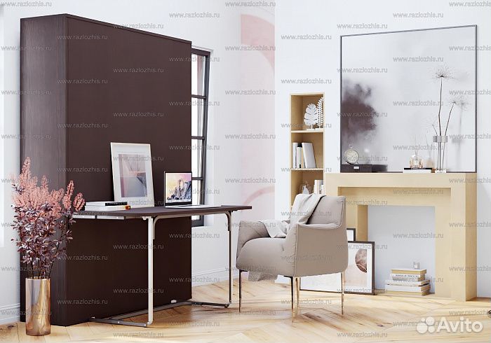 Кровать трансформер со столом в рассрочку