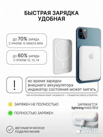 Внешний аккумулятор Magsafe Battery Pack