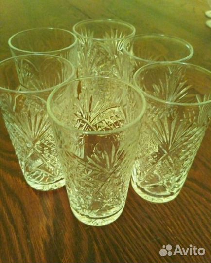 Хрустальные стопки. СССР