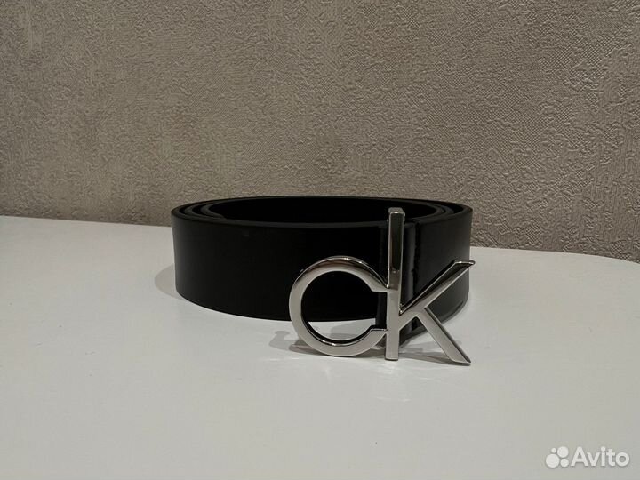 Ремень Calvin Klein кожаный