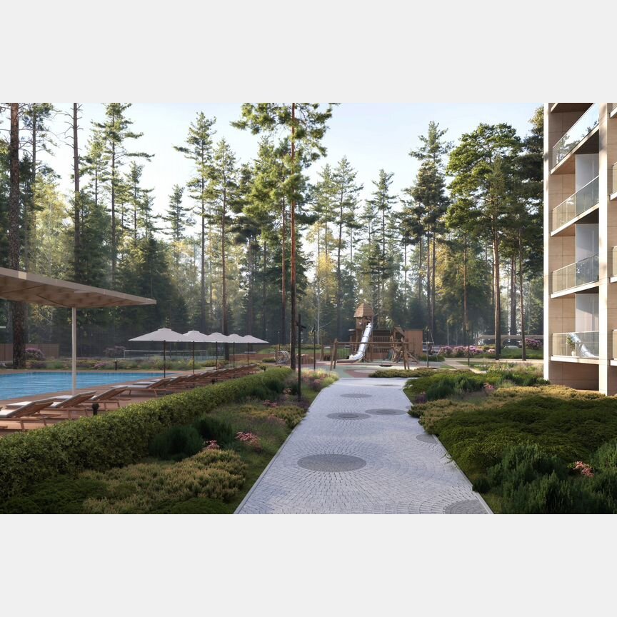 Апартаменты-студия, 50,7 м², 12/12 эт.