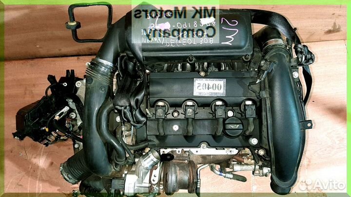 Двигатель EP6 5FV 5FT 5FX 5FY 1,6 Citroen C4 DS3