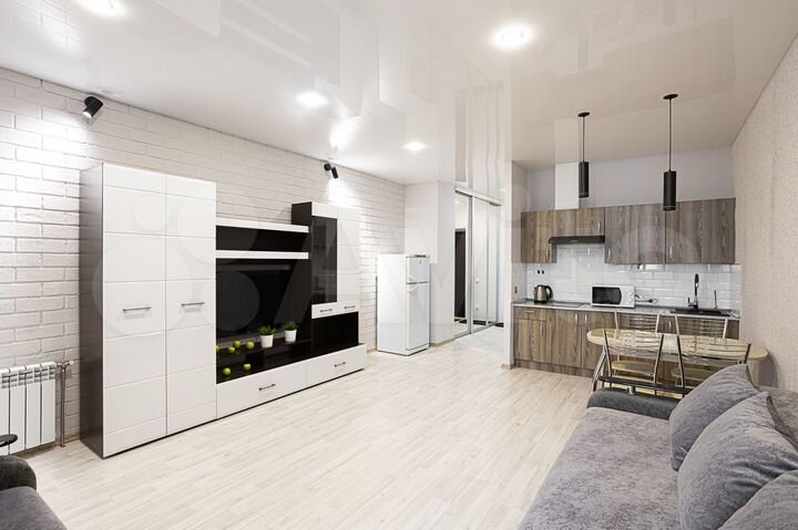 Квартира-студия, 45 м², 6/9 эт.