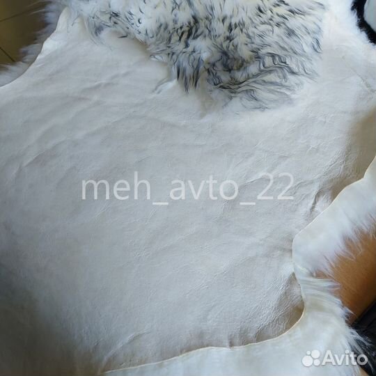 Натуральная меховая накидка на сидения
