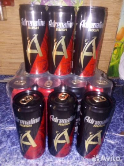 Энергетик Адреналин Раш Ягодная Энергия