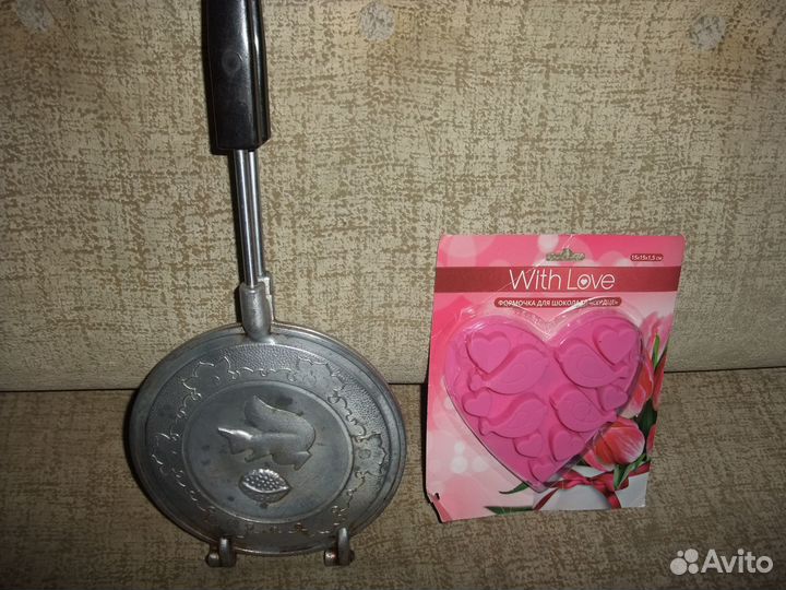 Орешница и сердечки для шоколада