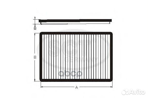 Фильтр салонный mannol SCT SA1173 (K1240) SA117
