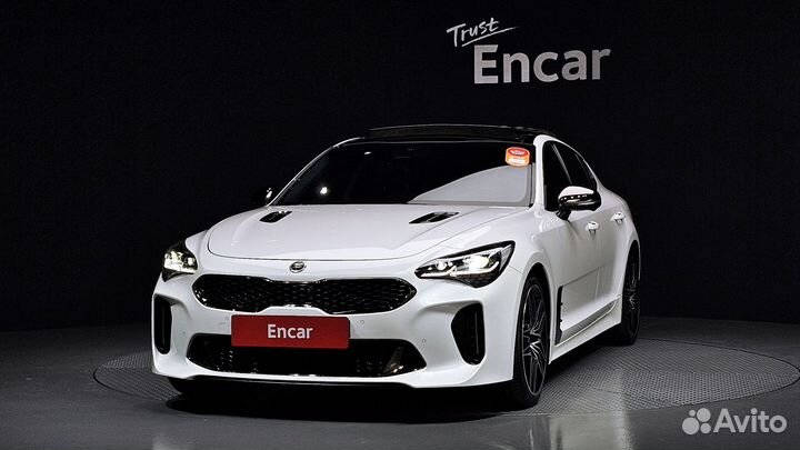 Kia Stinger 2.5 AT, 2021, битый, 49 700 км