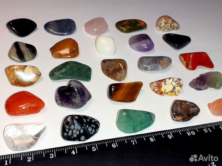 Коллекция натуральных камней минералов