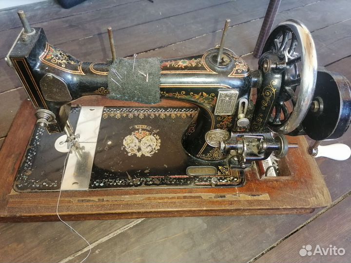 Швейная машинка зингер антикварная