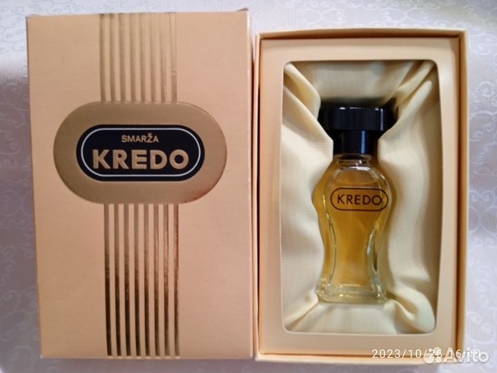 Духи Винтаж СССР Кредо Дзинтарс