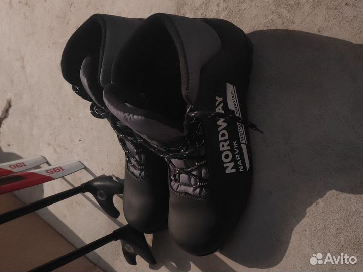 Лыжи беговые комбинированные комплект