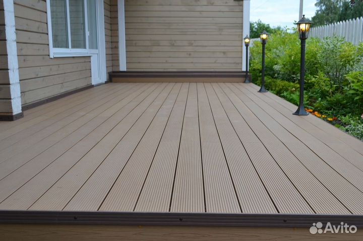 Терраса, веранда на металлокаркасе