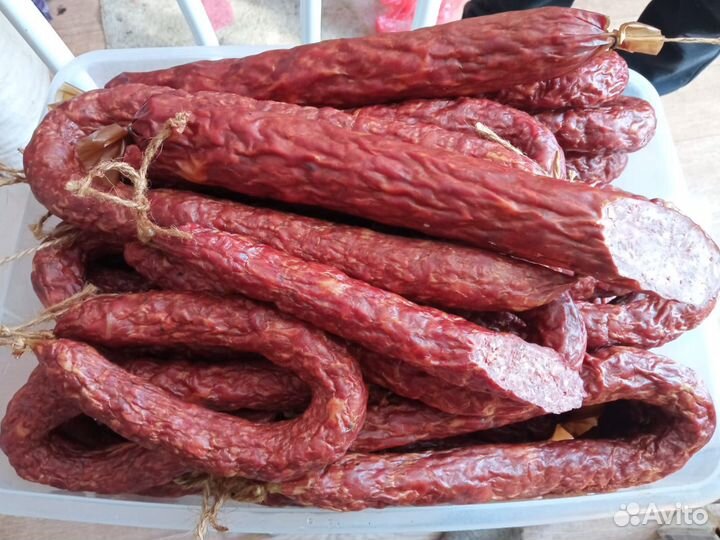 Домашняя колбаса и сервелат