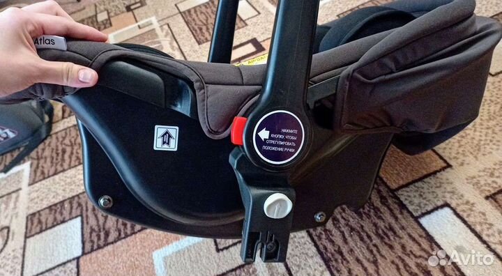 Детское автокресло BabytonAtlas0+, brown(б/у)бронь