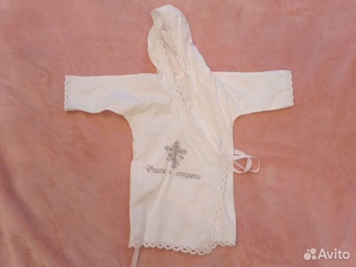 Крестильный костюм в виде рубашки