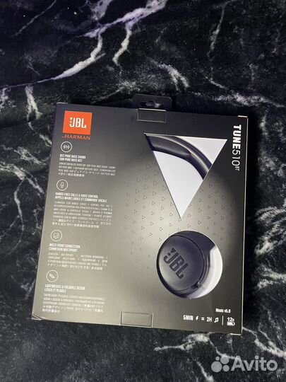 Беспроводные наушники jbl tune 510bt