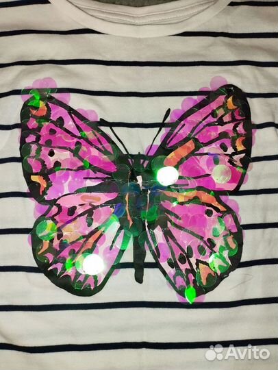 Лонгслив, кофточка для девочки р. 152