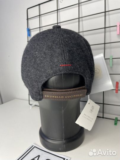 Brunello Cucinelli кепка шерсть