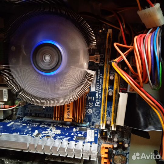 Системный блок Core2Duo E6750 + Монитор Benq 19