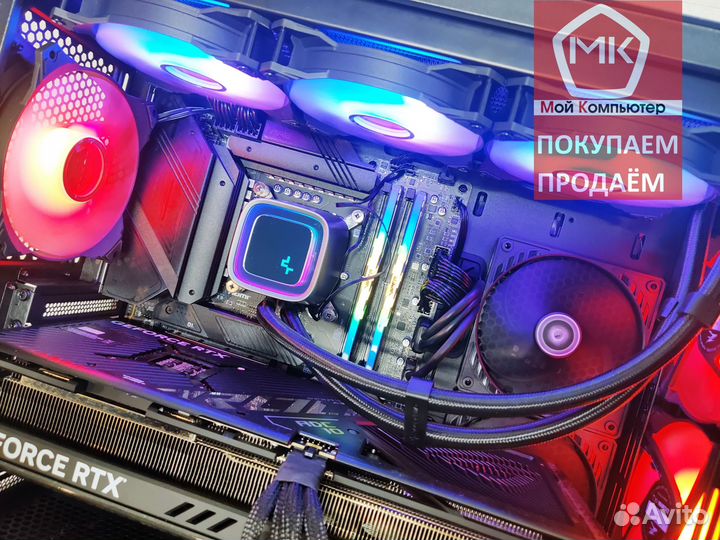 Новый игровой комп Core i9-14900KF + RTX 4090 24GB