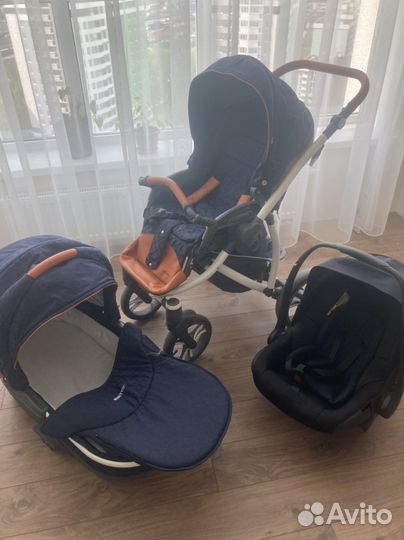 Коляска 3 в 1 bebetto