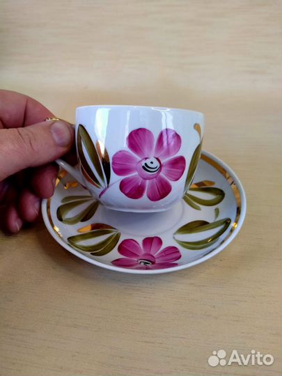 Чайная пара и чашки Вербилки