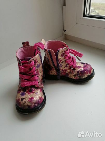 Ботинки демисезонные для девочки