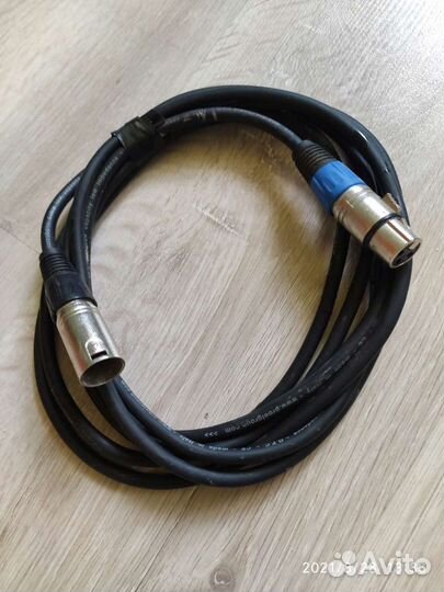 Аудио кабель XLR для микрофона