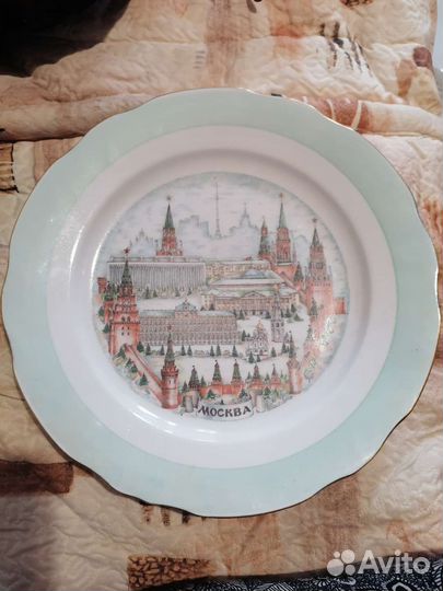 Тарелка настенная СССР